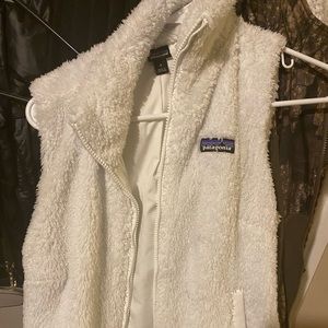Patagonia white vest